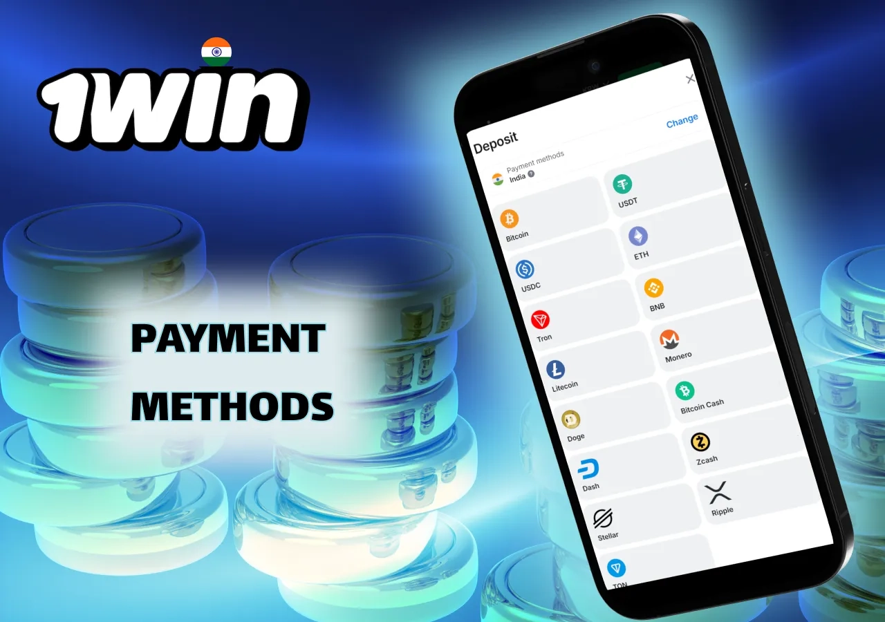 Deposit & Withdrawal Methods Available at 1Win